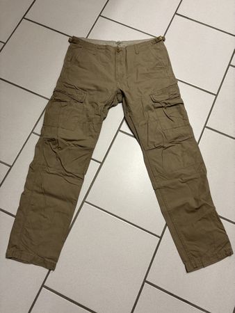 Carhartt WIP Cargo Hose braun Groesse 32/12