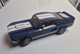 LEGO Ford Mustang Shelby GT500 1967 dark blue white stripes