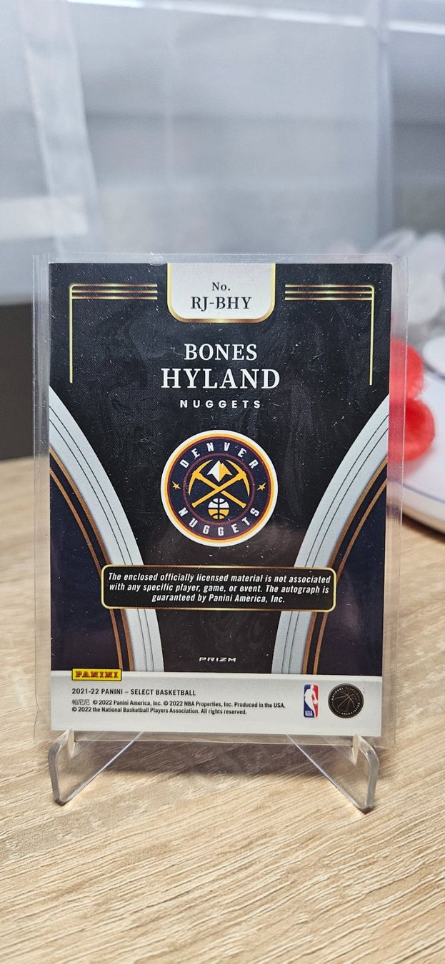 Panini Carte collezionabili: Bones Hyland Select Jersey Auto Patch /99 Nuggets Rookie – Usato da Gelterkinden venduto da mar_xm2m 1