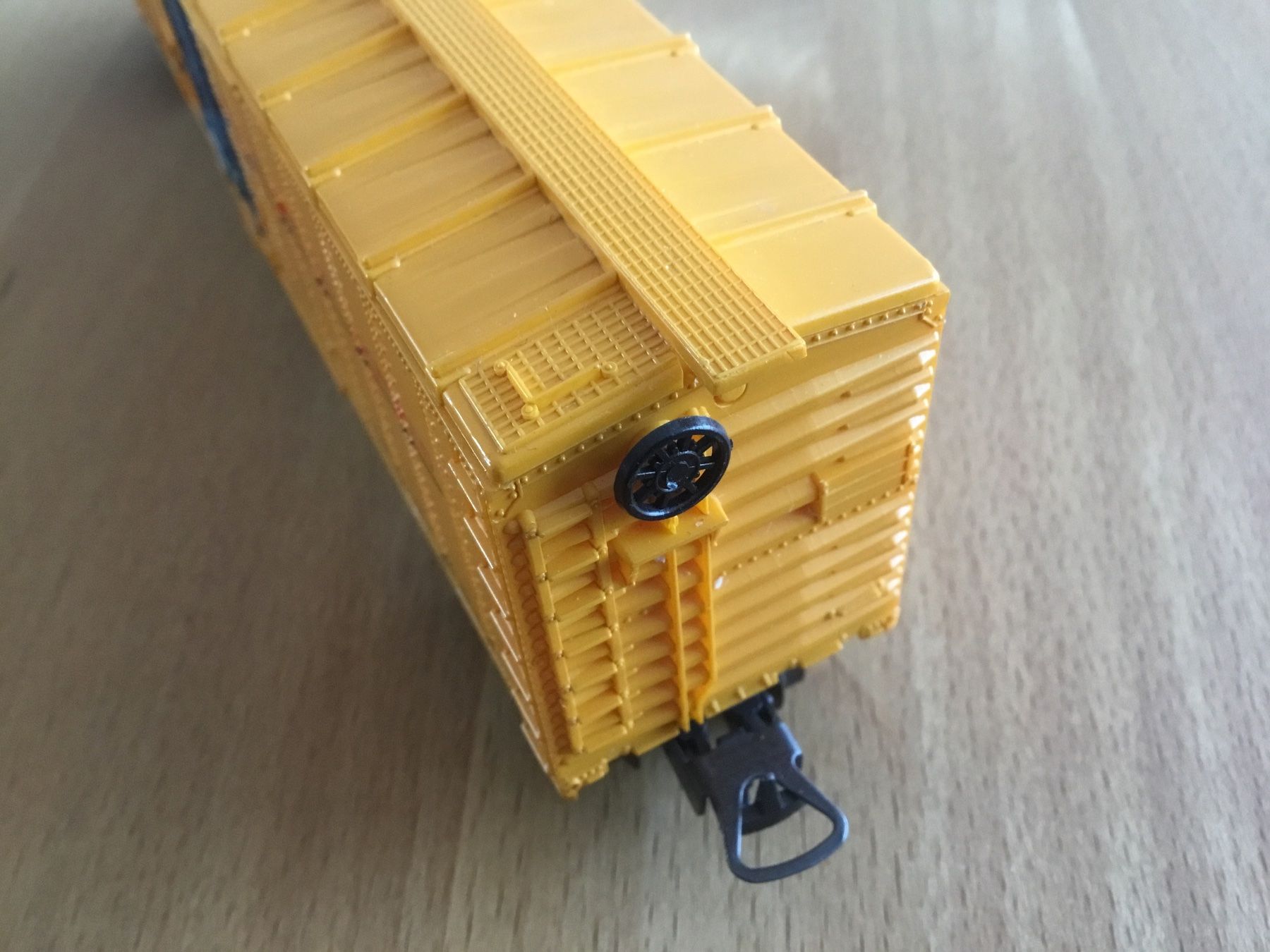 Lima Modellini di ferrovie: Lima H0 US Güterwagen Libby's - US Box Car – Usato da Kerzers venduto da Georges3210 2