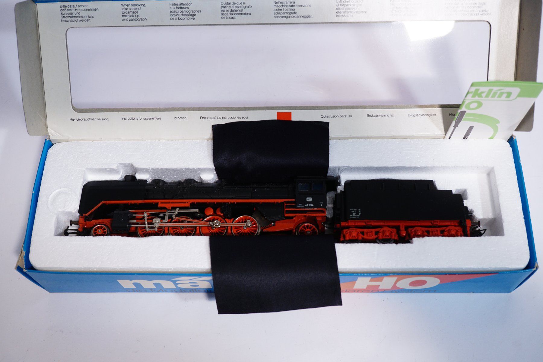 Märklin Modellini di ferrovie: 5œ Märklin 3082 DB BR 41 Dampflok – Usato da Uetendorf venduto da tigermuegi 7