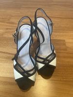 Damenschuhe Animal Brasil Sandalen Schwarz Weiss Grösse 37