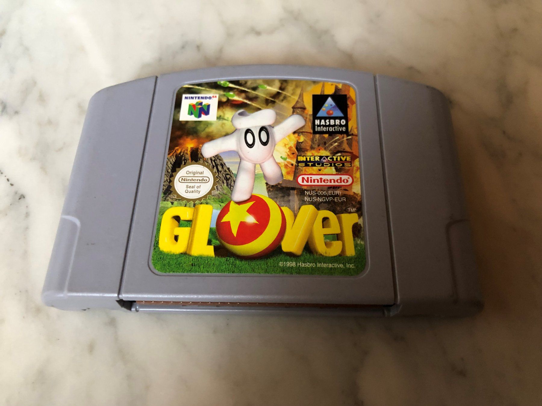 Nintendo Giochi: GLOVER SPIEL FÜR NINTENDO 64 – Usato da hägendorf venduto da twilightprincess