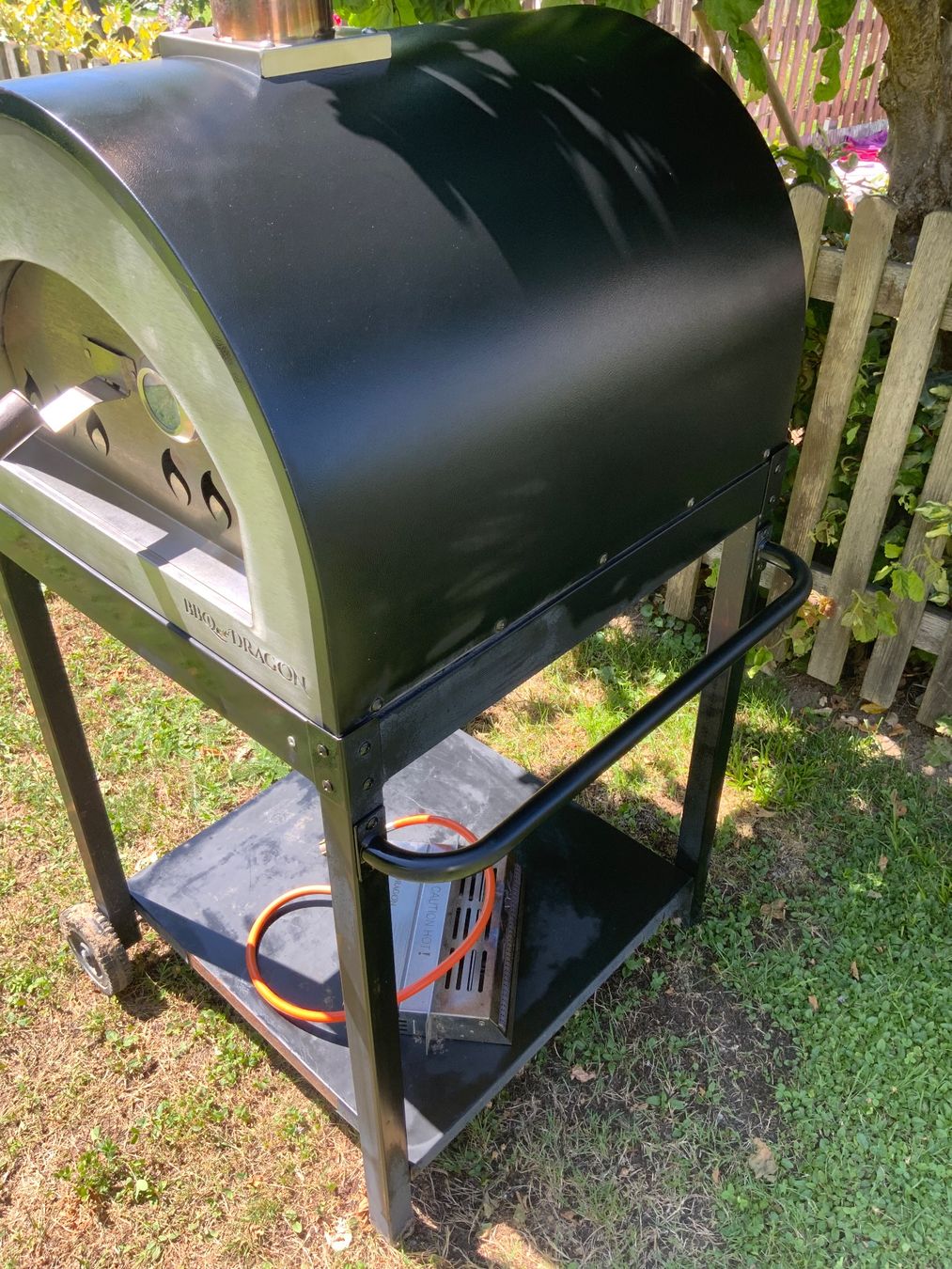 Forni per pizza: BBQ DRAGON Pizzaofen Brotofen Holz oder Gasanschluss – Usato da Thun venduto da LGBgartenbahn 4