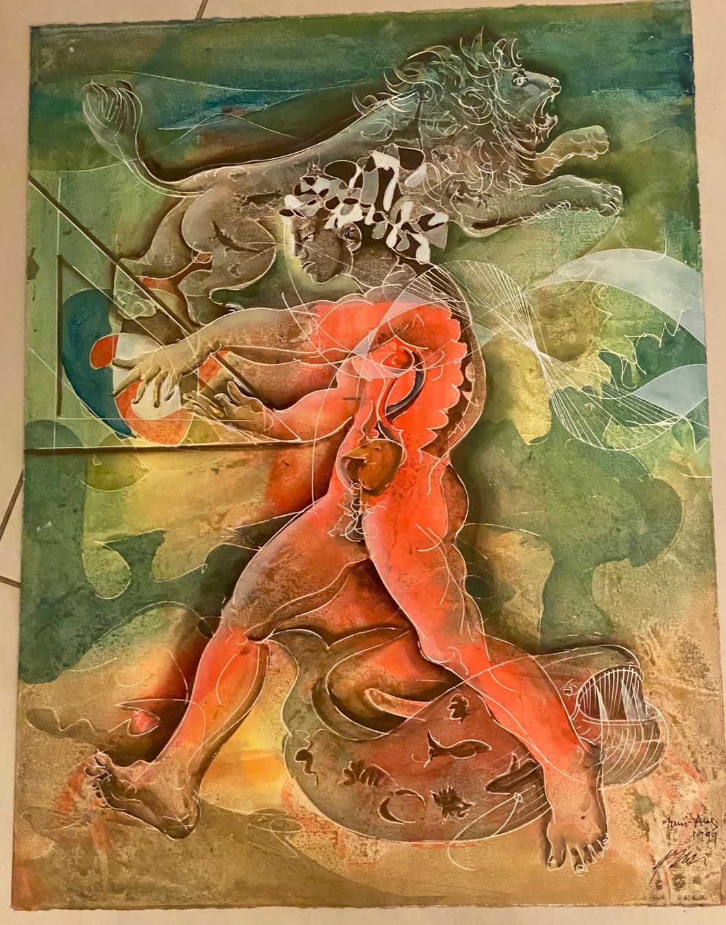 Foto & Immagini: Hans Erni Original, 1999 – Usato da Triesen venduto da vla_z6rh