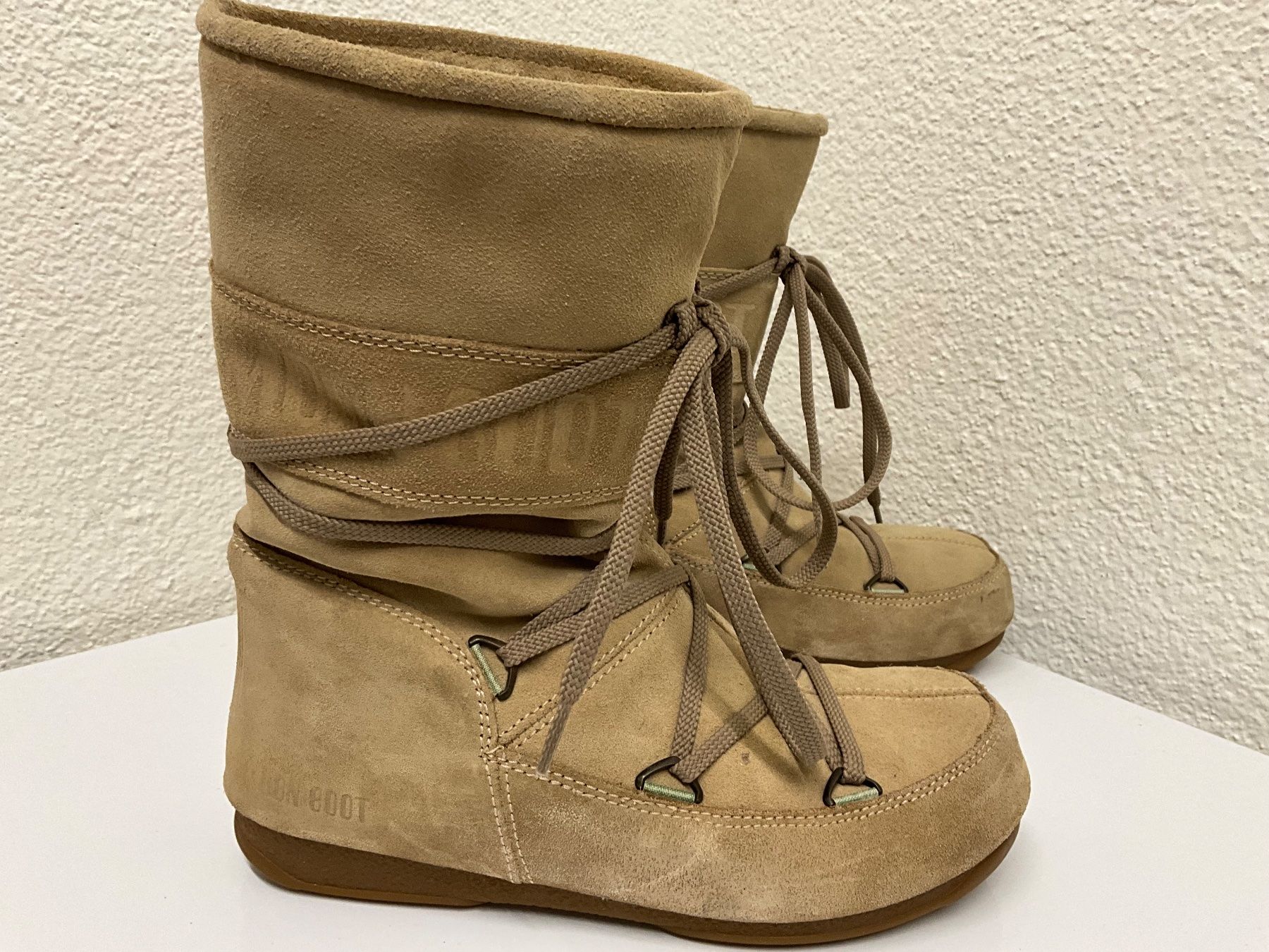 Moon Boot Scarpe da donna: MOON BOOT - Snowboot/Winterstiefel Gr.37, beige – Usato da Siebnen venduto da mac_8tmv 2