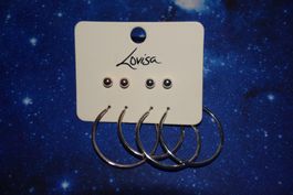 Lovisa Ohrring Set, Silber/Gold, Top Zustand, Neuwertig