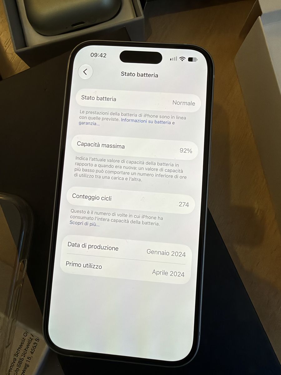 Apple Portables: Apple iPhone 15 128gb Blue – Neuf (Voir description) à Uznach par enrico06 3
