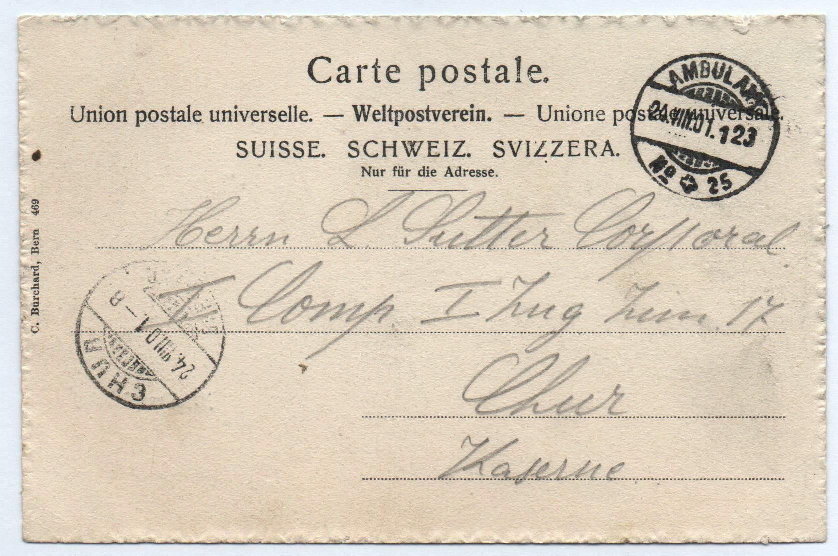 Cartoline postali: RORSCHACH Hafen und Bahnhof mit Bahn - Dampfschiff – Usato da Jona venduto da philajona 1