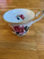 Sammler Tasse Rosen Rheinpfalz Hartporzellan Germany Nr.48