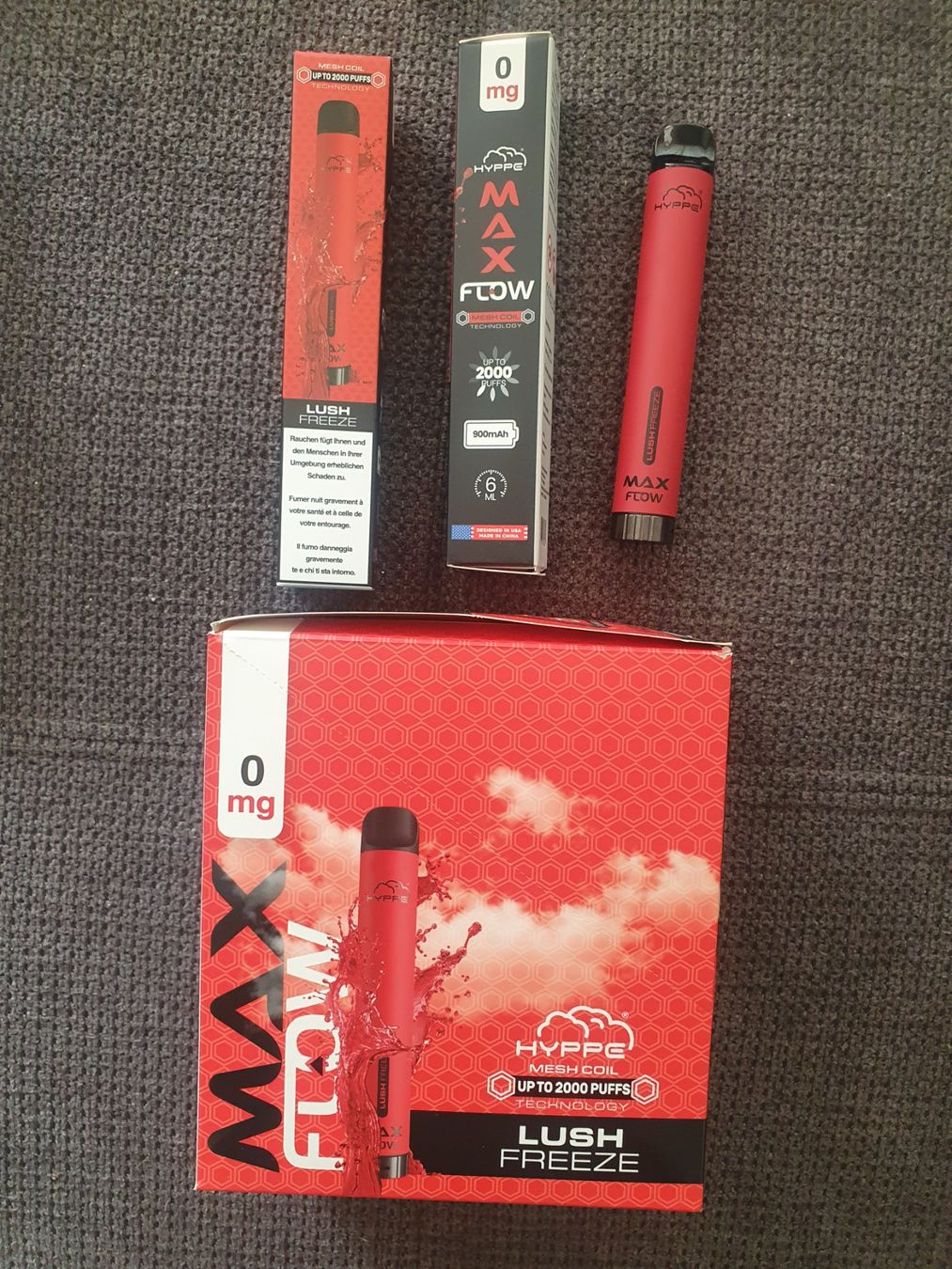 Altri Prodotti per fumatori: Vape ohne Nikotin – Nuovo e nell'imballaggio originale da Emmenbrücke venduto da Housestone