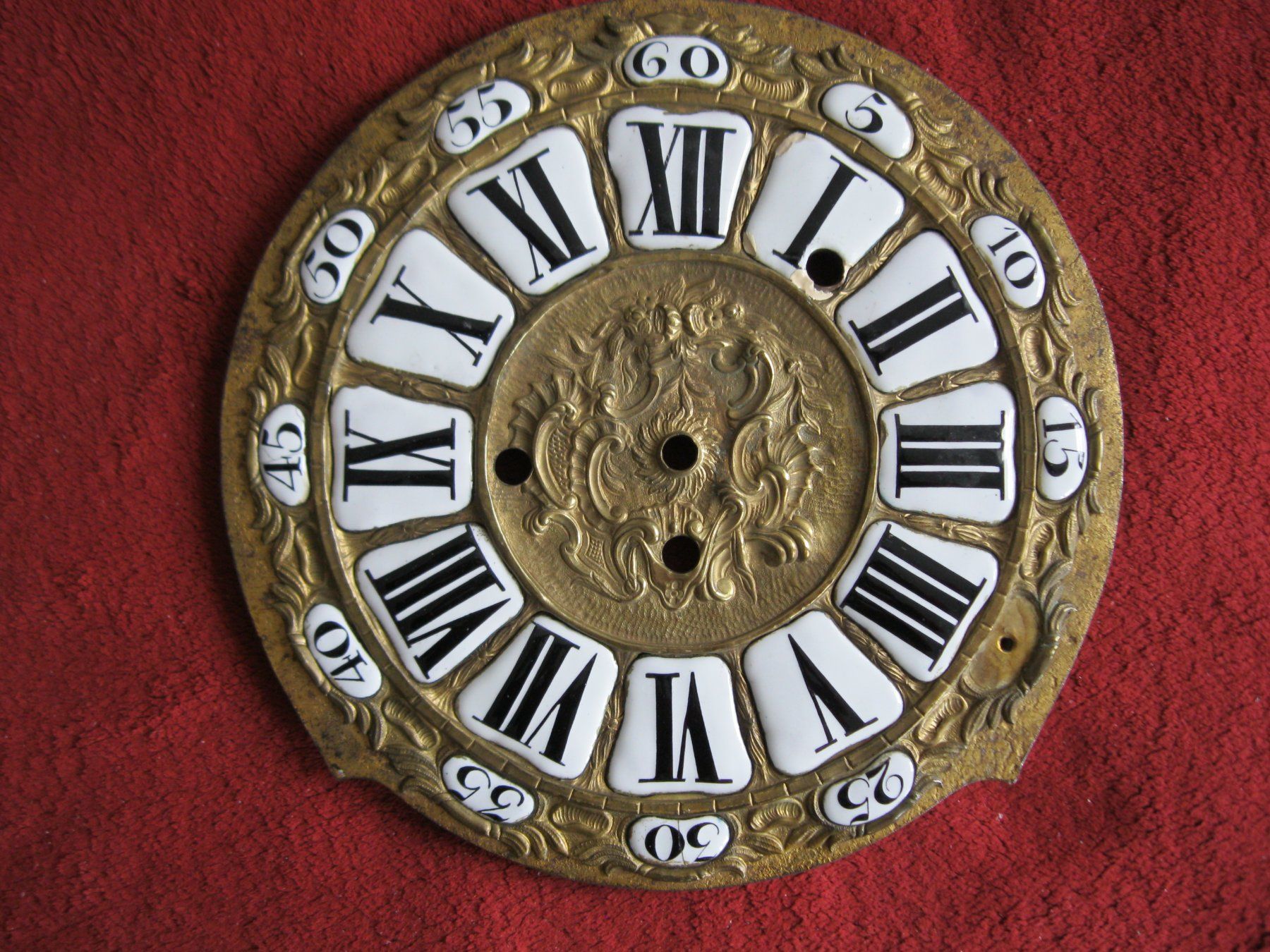 Orologi da terra & Orologi da parete: KARTUSCHENZIFFERBLATT – Usato da Männedorf venduto da Andreas2002