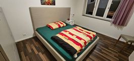 Hochwertiges Designerbett von e15