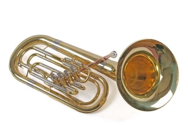 Karl Glaser Strumenti musicali: Hochwertiges Euphonium, Bb, Monel Ventile, versilbert – Nuovo e nell'imballaggio originale da Lostallo venduto da Guddah78
