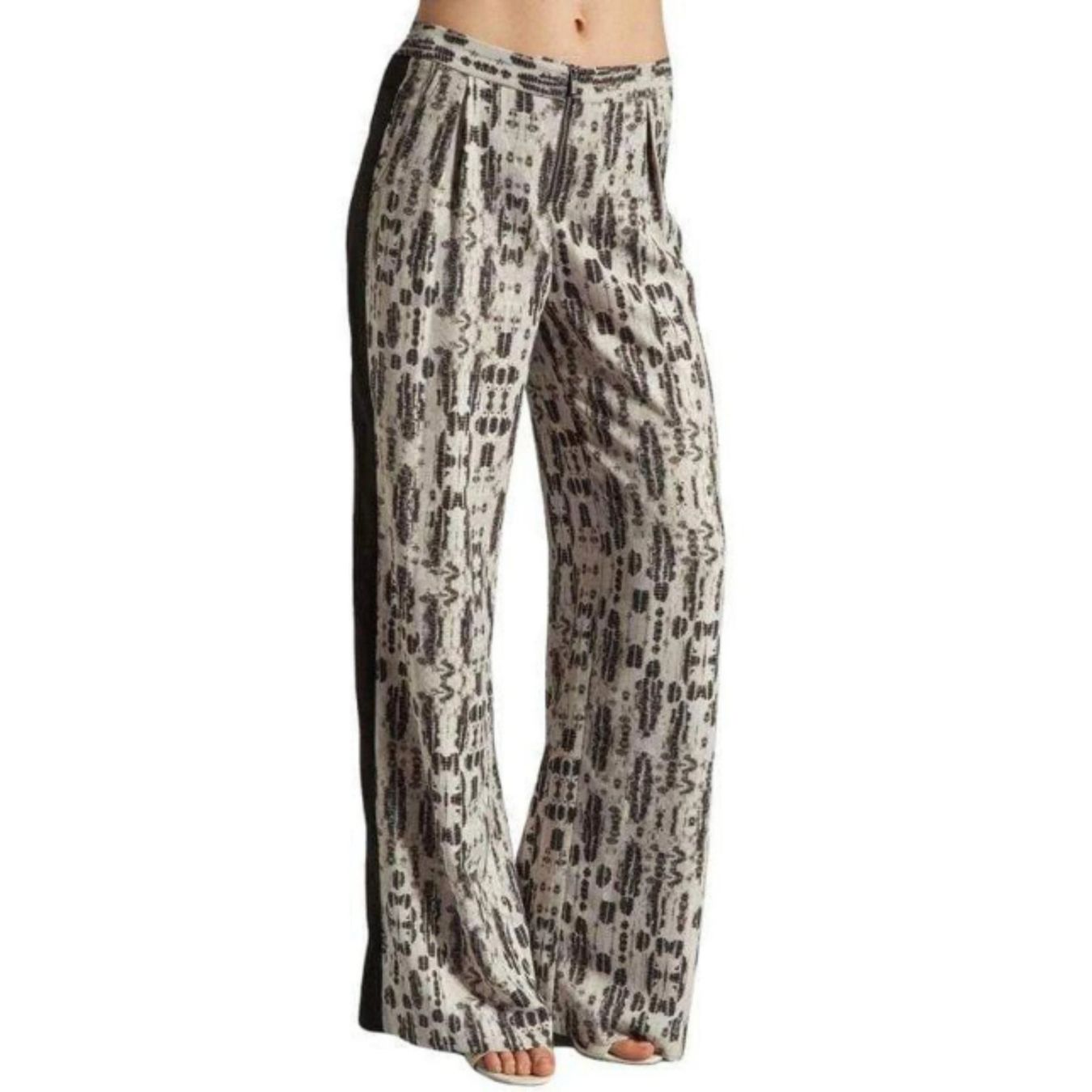 Pantaloni: Pantalon large "Racha" BCBGMAXAZRIA — Taille L – Usato da Thônex venduto da Suisse.Shopping
