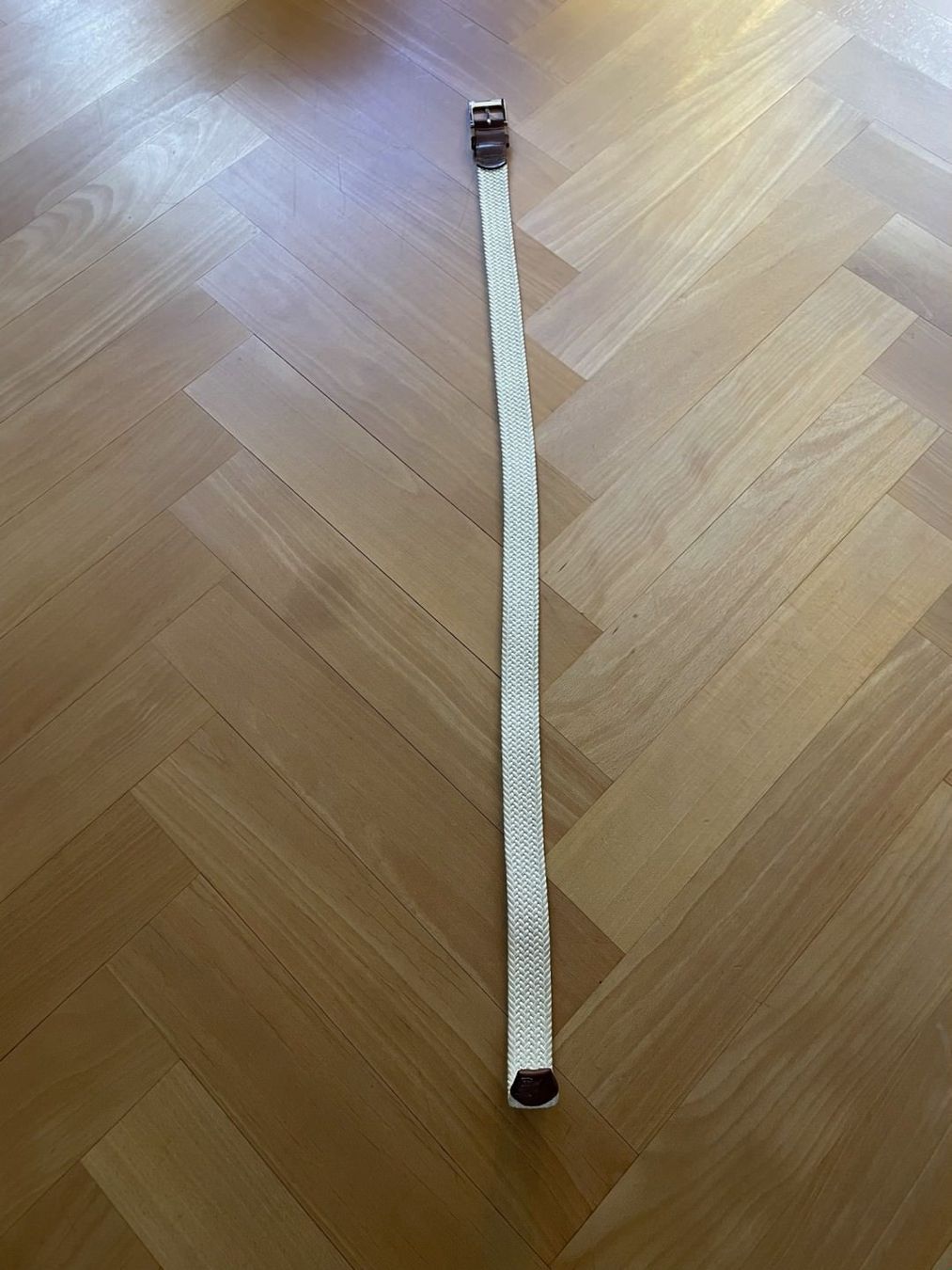 Cinture: Gürtel Stoff mit Strickmuster, 110cm – Usato da Zürich venduto da pba_original