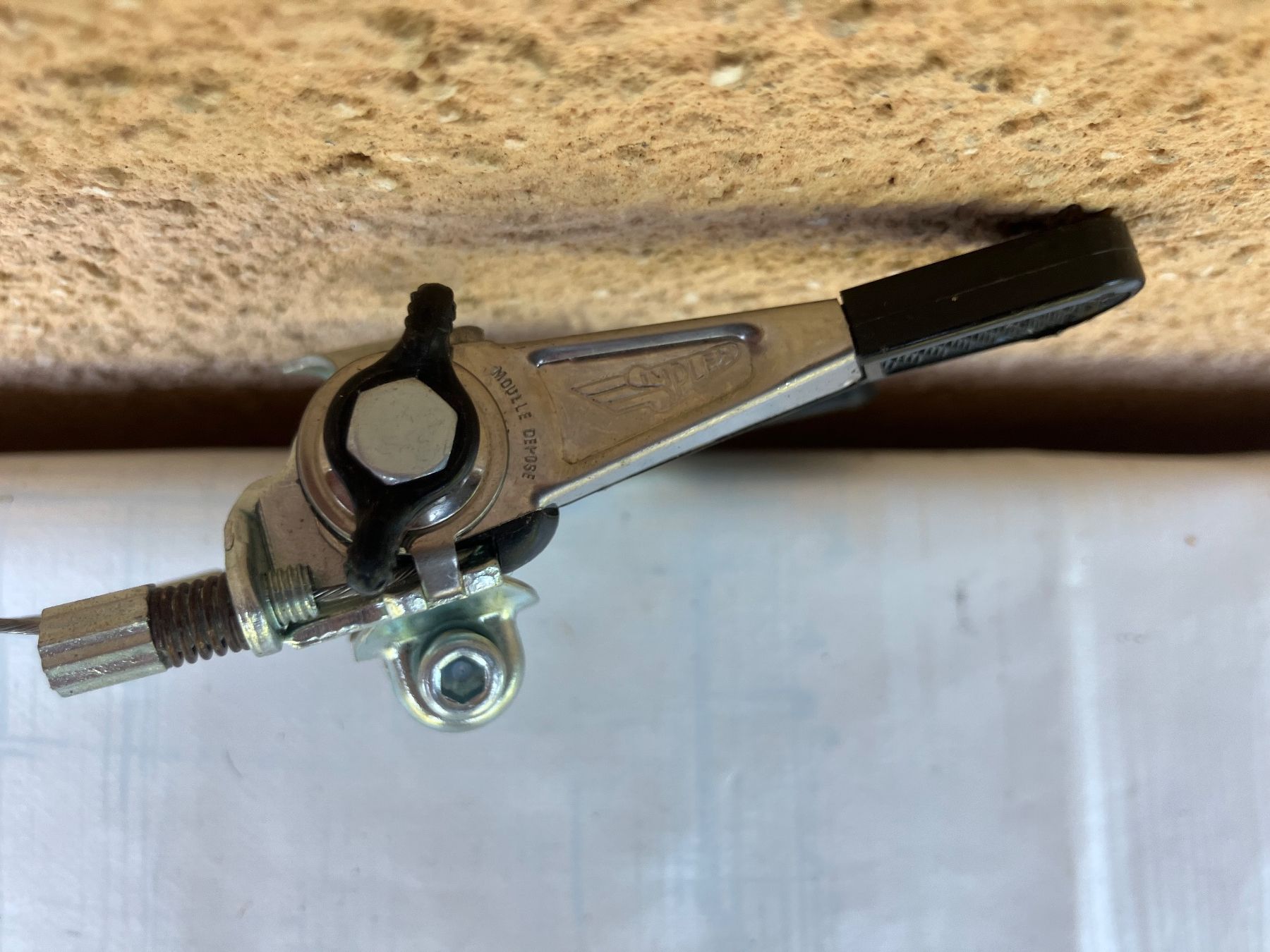 Pezzi di ricambio: NOS Simplex Prestige Schalthebel Rennvelo – Usato da Trimbach venduto da cendira 3