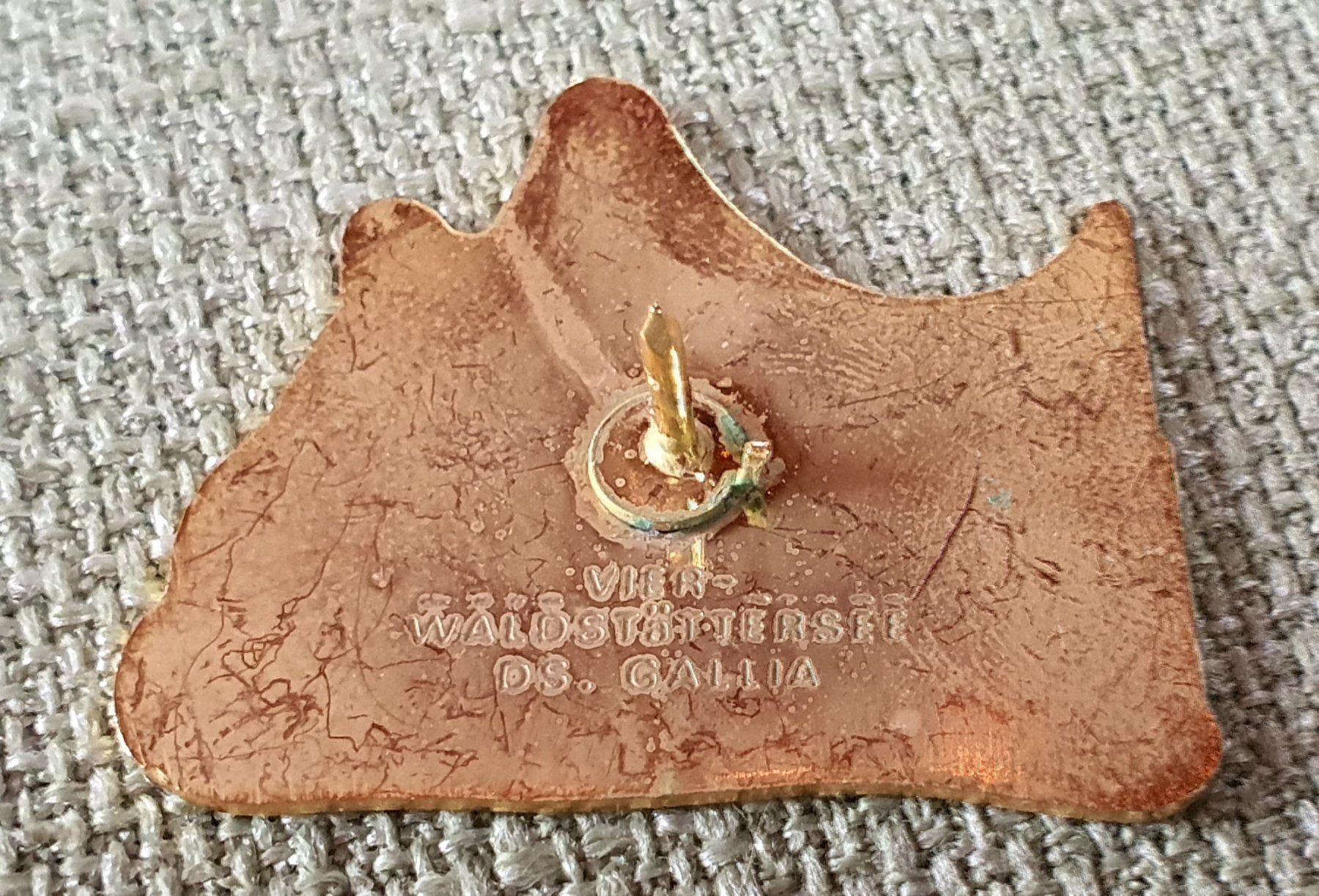 Plaketten & Abzeichen: D634 Schiff DS.Gallia Vierwaldstättersee – Gebraucht aus Reinach BL von Boston-Verkauf 1