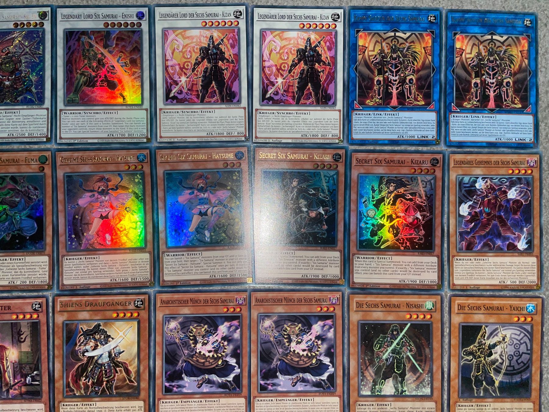 Yugioh Carte collezionabili: YuGiOh Neu Sechs Samurai Deck! – Nuovo (secondo la descrizione) da Altstätten SG venduto da ChangeMaker 2