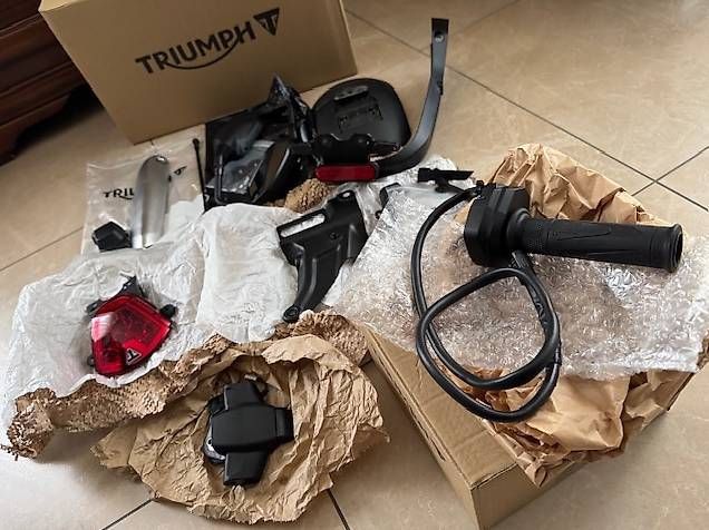Triumph Strada: Triumph Trident 660 | 3563 km | Top Zustand | A2 | Extras – Usato da Höri venduto da Swisschocolate 5