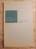Abriss der mittelenglischen Grammatik Karl Brunner Max Nieme