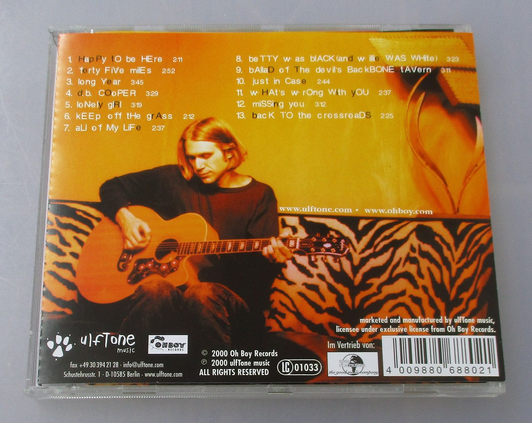 CD: TODD SNIDER - Happy To Be Here – Usato da Wattwil venduto da Muriel11 1