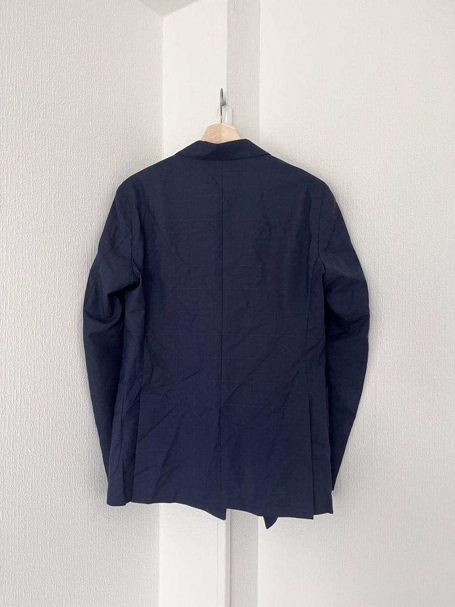 Etro Jacken: Etro Blazer Navy Check Pattern Double Breasted Size 48 – Gebraucht aus Lausanne von Danash 5