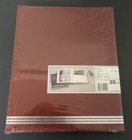 ROTES *FOTO - ALBUM* 27 X 33CM/30 BLATT/NEU