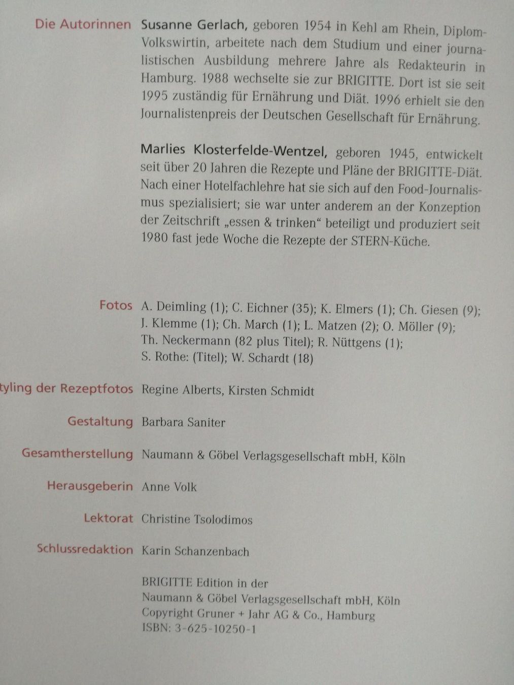 Bücher: Die neue Brigitte Diät    ° – Gebraucht aus Zürich von Tolima194 2
