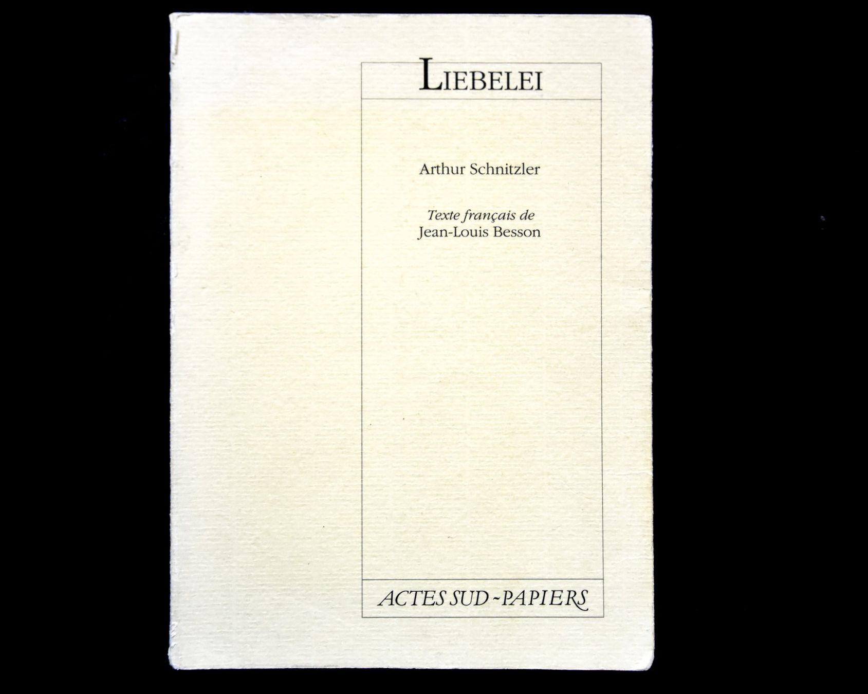 Libri: Arthur Schnitzler - Liebelei – Usato da Belmont-sur-Yverdon venduto da bichet02