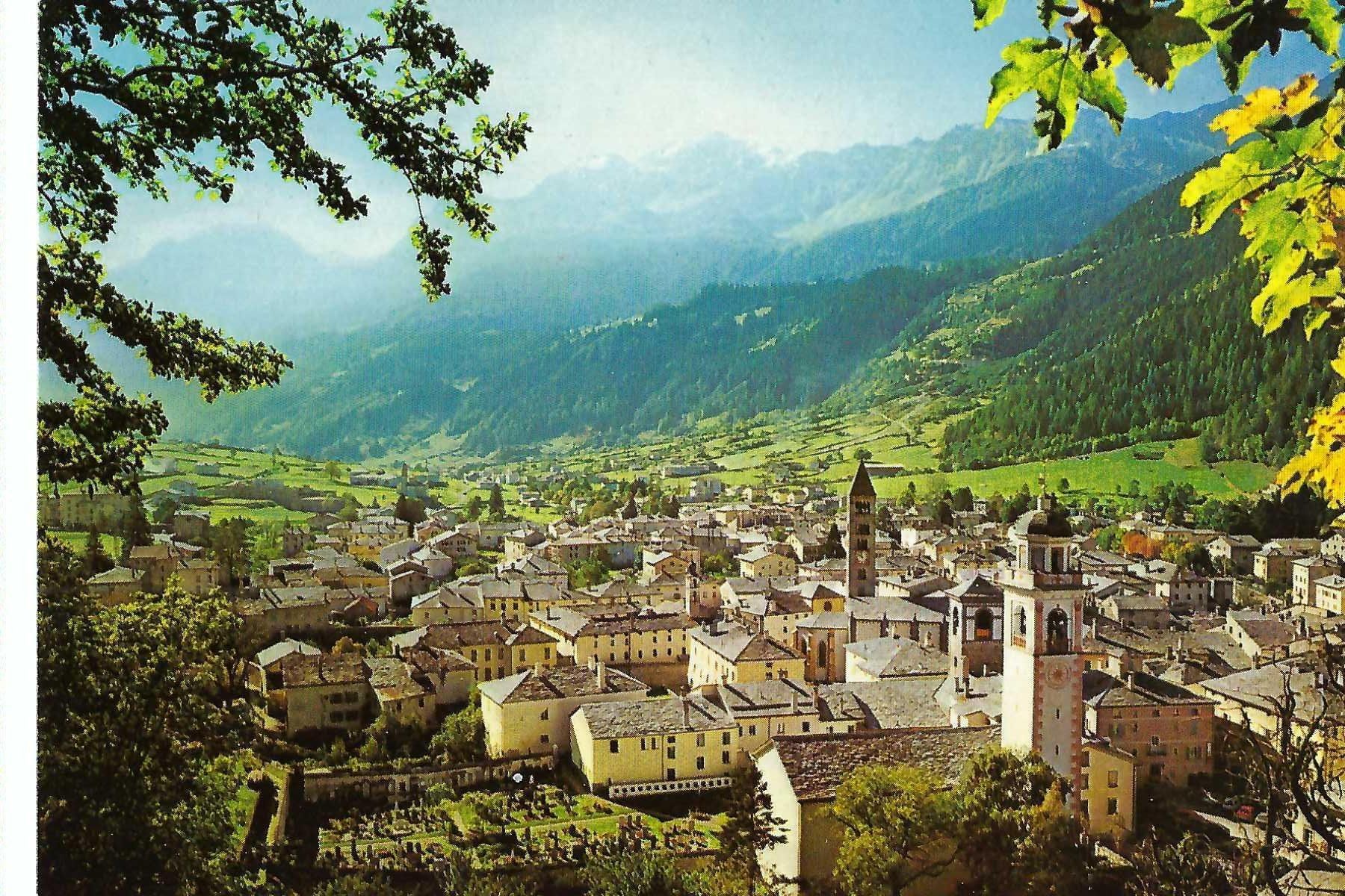 Ansichtskarten: Poschiavo , Puschlav Kt. Graubünden – Gebraucht aus Thun von 44wart
