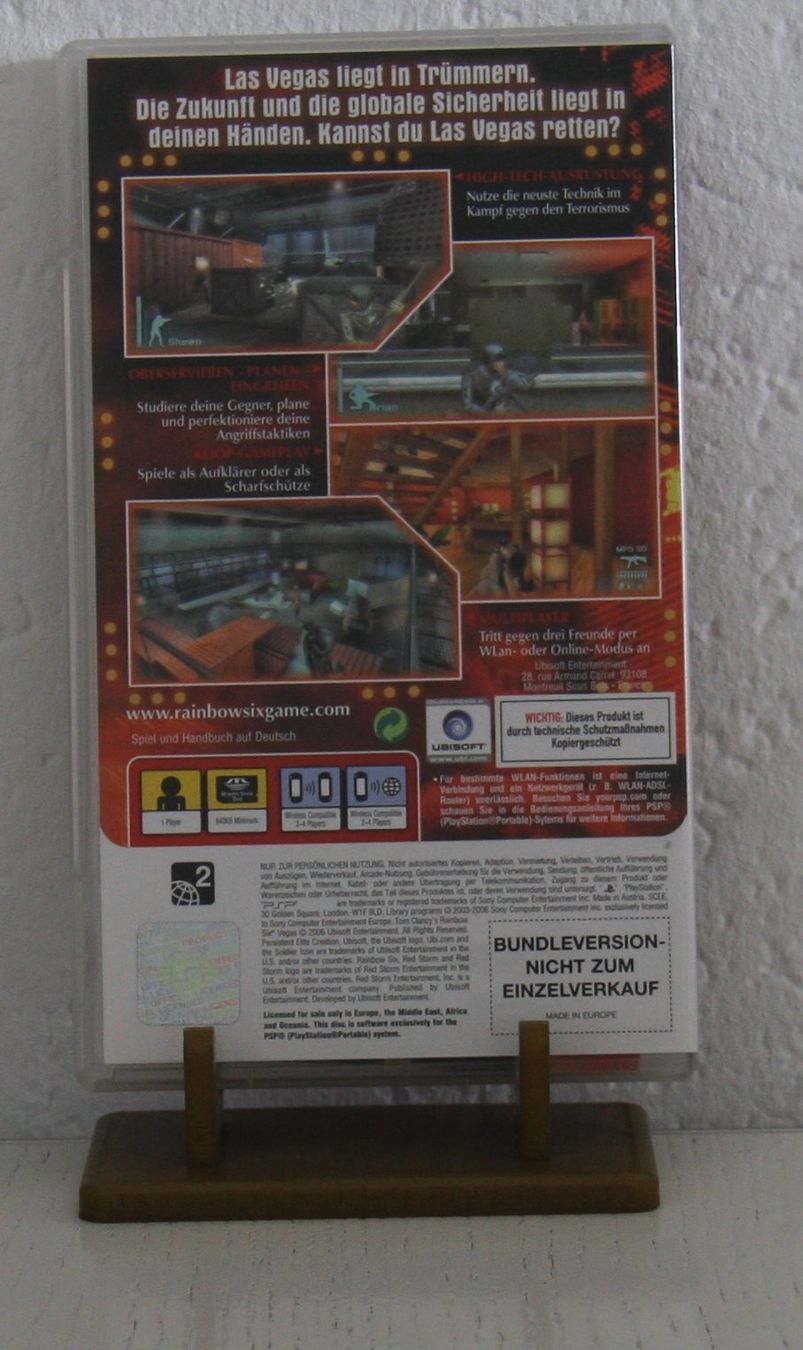 Sony Giochi: PSP Rainbow six Vegas – Usato da Fisibach venduto da Re-Games24 1