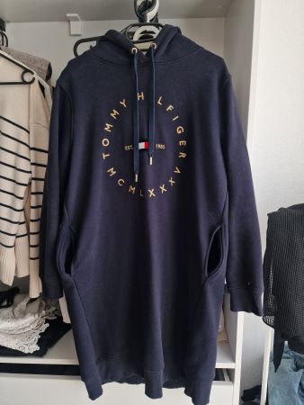 Tommy Hilfiger Kleid/Hoodie, Dunkelblau