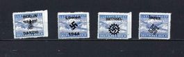 Luftfeldpost mit Aufdruck **