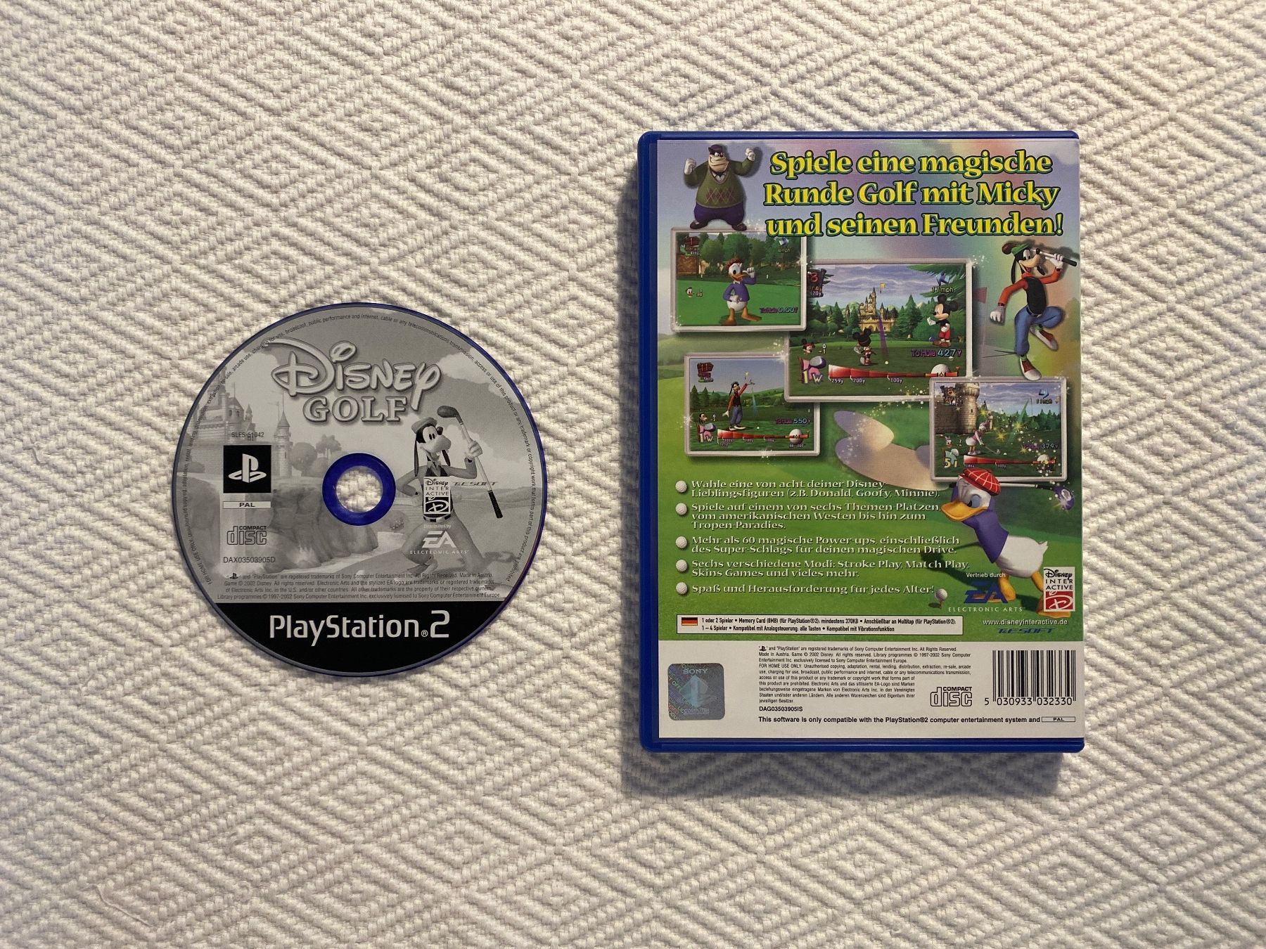 Sony Giochi: DISNEY GOLF PS2 – Usato da Reichenbach i. K. venduto da Daniel840 1
