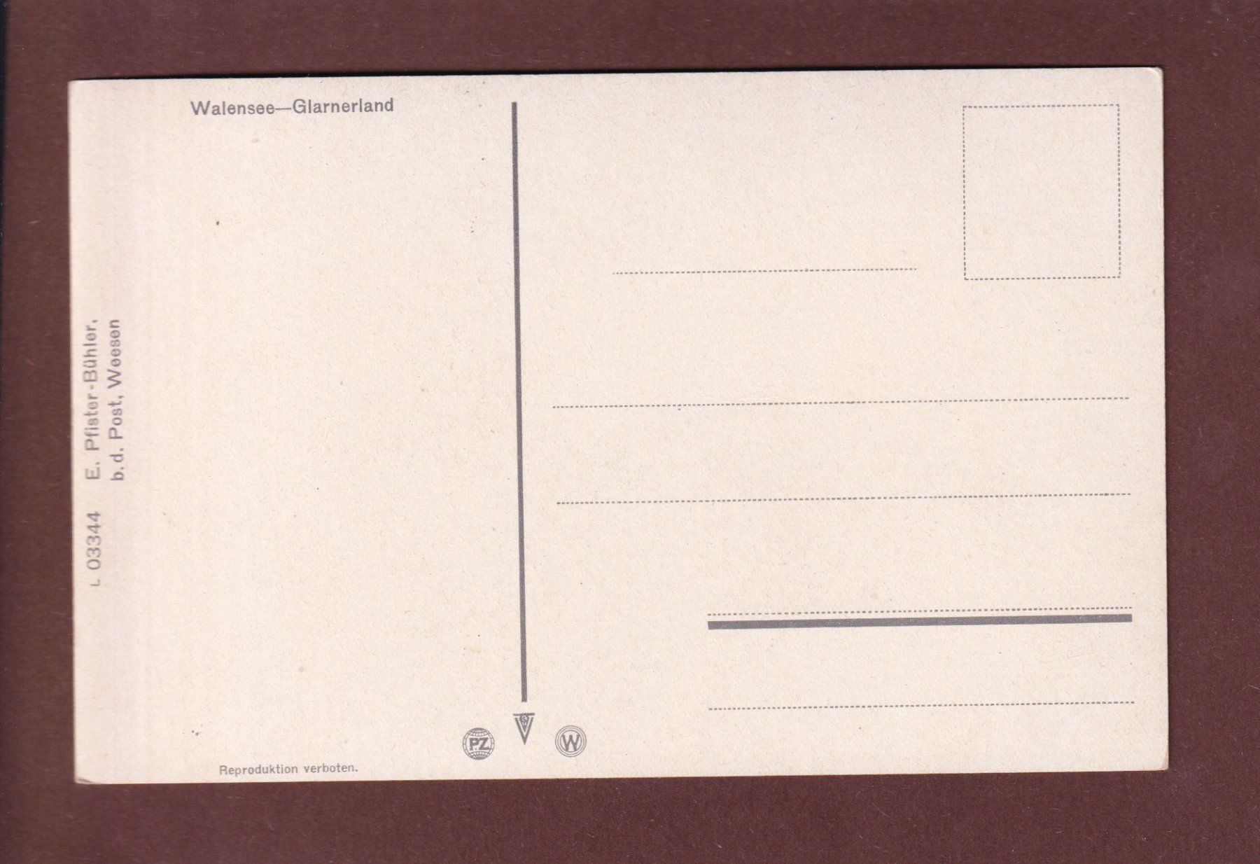 Cartoline postali: WALENSEE - Glarnerland – Usato da Pully venduto da nicecards 1