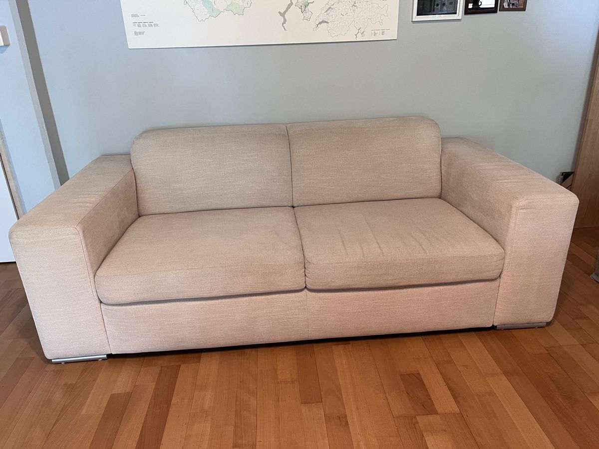 Divani: Sofa mit Hocker (Stoff, Ewald Schillig) – Usato da Frauenfeld venduto da S0270115 2