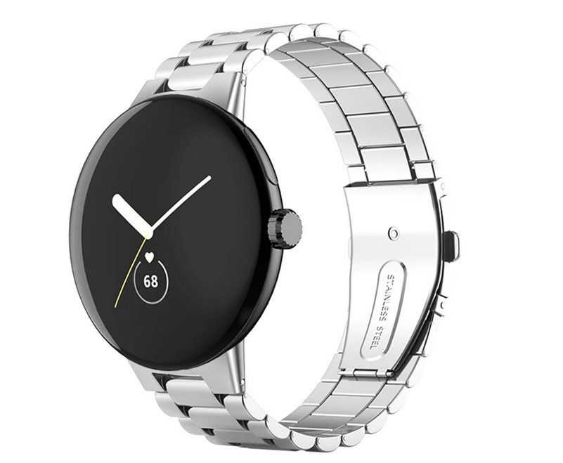 Google Smartwatch: Armband Bande Metal Inox für Google Pixel 1/2 – Neu und originalverpackt aus Lausanne von WATCH-WORLD 2