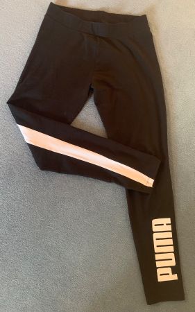 PUMA Sport-Leggings, schwarz, M/38, neuwertig