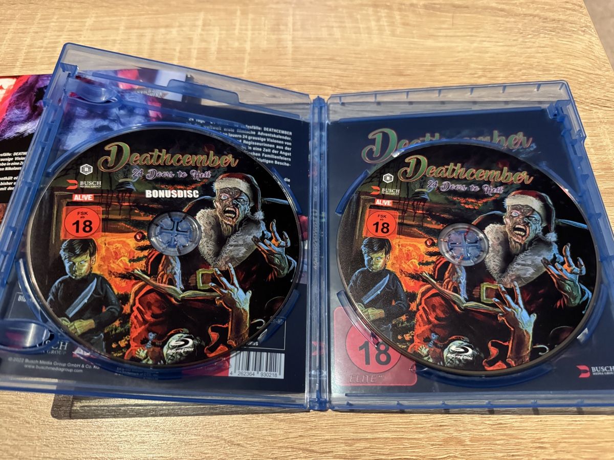 Alle DVDs: Deathcember 2 Disc Special Edition Blu-ray – Gebraucht aus Embrach von Schlussstrich 2