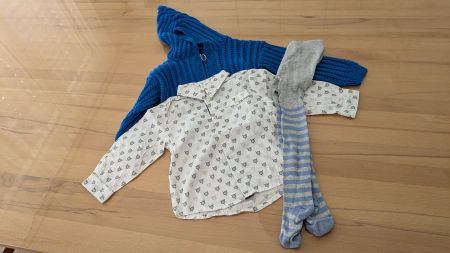 Süsses Kleiderpaket - mit MEXX Hemd - 86/92