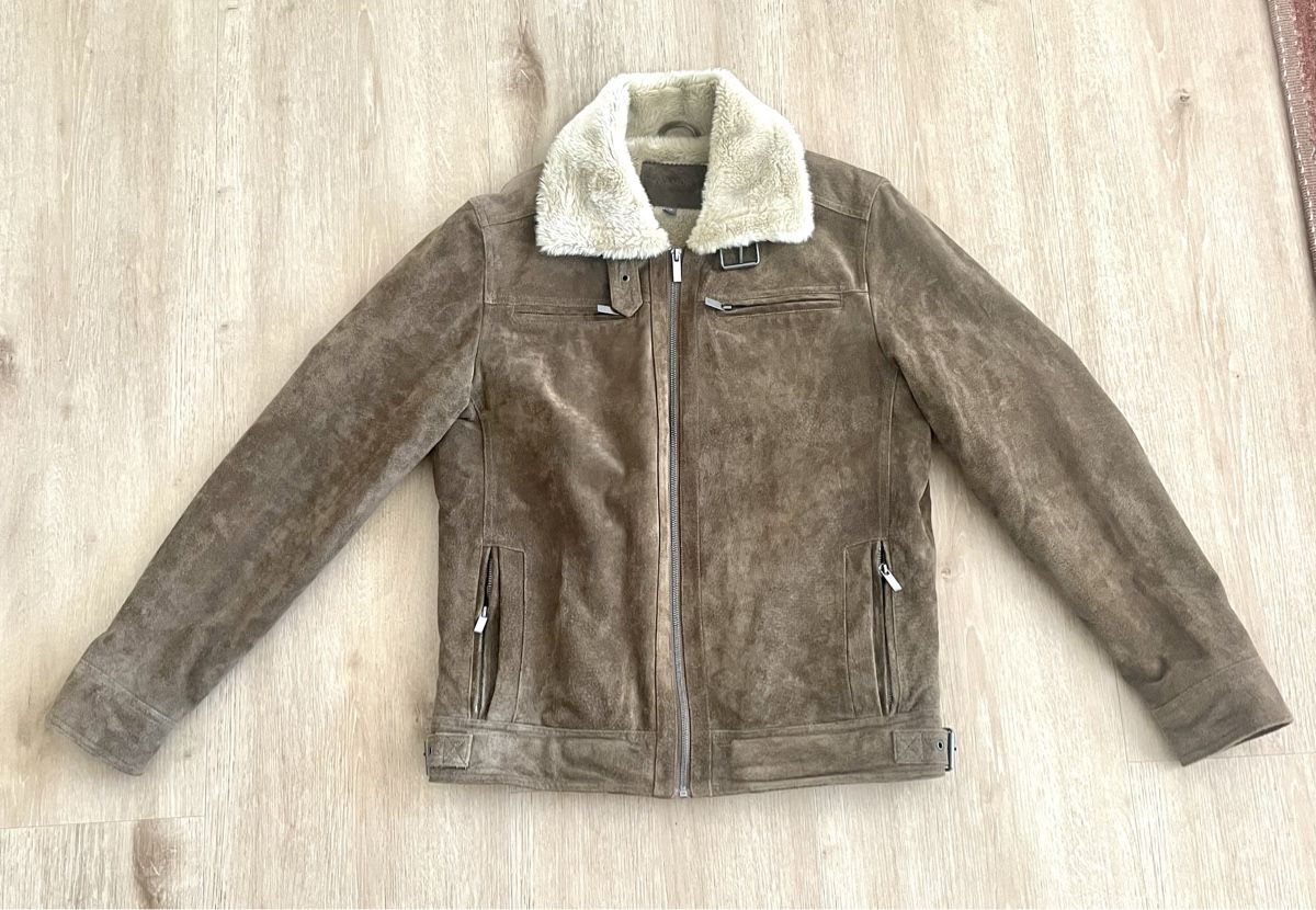 Giacche: MANOR Wildlederjacke Grösse 48, Herbst – Usato da Sargans venduto da Didis 1