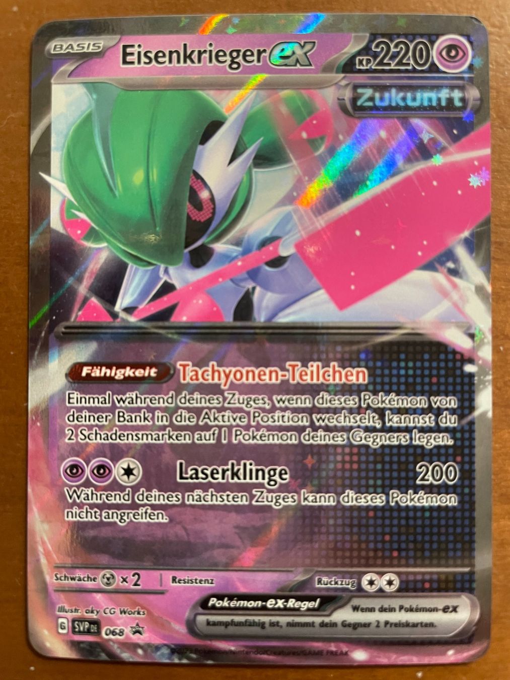 Pokémon Carte collezionabili: Pokemon Eisenkrieger eX (Versand gratis) – Nuovo (secondo la descrizione) da Chur venduto da Angerson