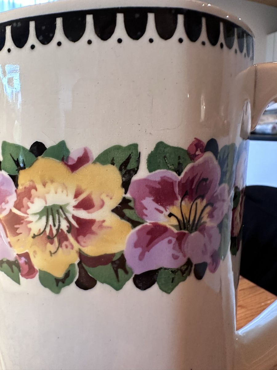 Villeroy & Boch Ciotole: Villeroy&Boch Waschtisch Set, Blumendesign, Vintage chic – Usato da Aarberg venduto da Melucky 2