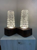 70er Jahre Nachttischlampen Bubble, Vintage, im 2er Set