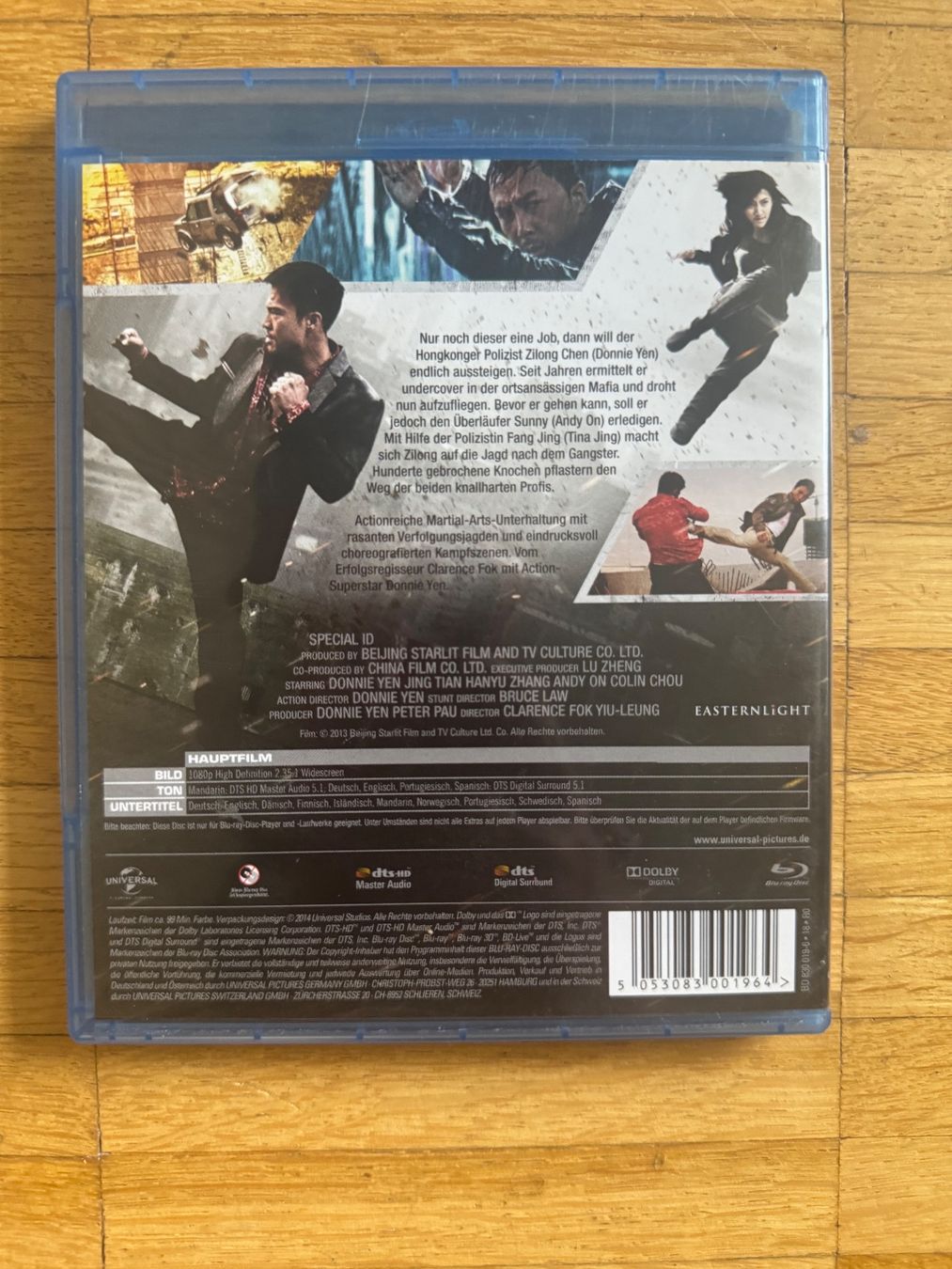 Tutti i DVDs: SPECIAL ID  (BLU-RAY) – Usato da Basel venduto da san_2qlq 1