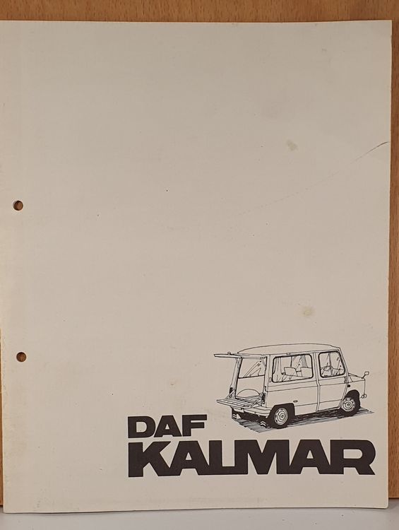 DAF Kalmar Autoprospekt von 1965 Kaufen auf Ricardo