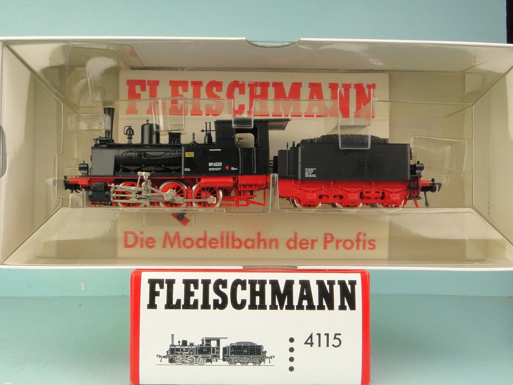 Fleischmann Modellini di ferrovie: Fleischmann 4115 BR 89 – Usato da Bülach venduto da cann11 2