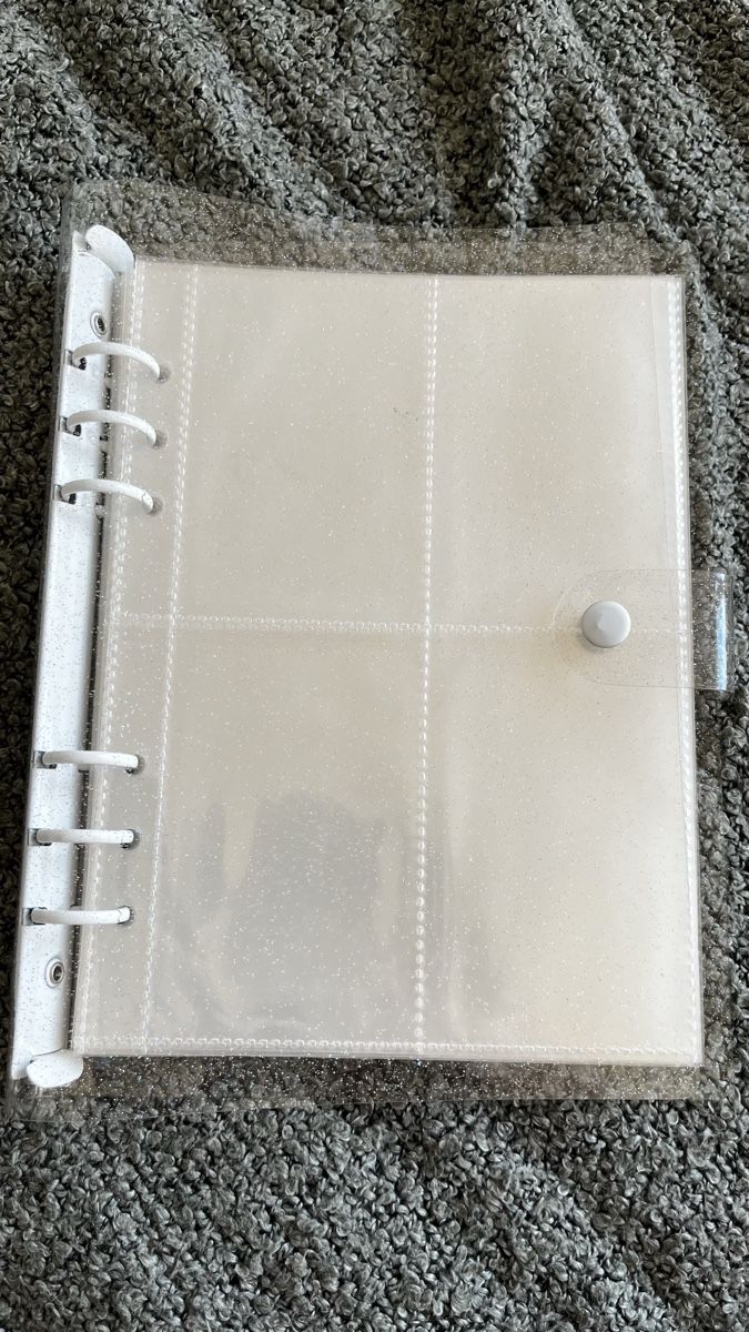 Album: Clear glitter Picture Folder with inserts  – Nuovo (secondo la descrizione) da Uster venduto da serina_7vhn