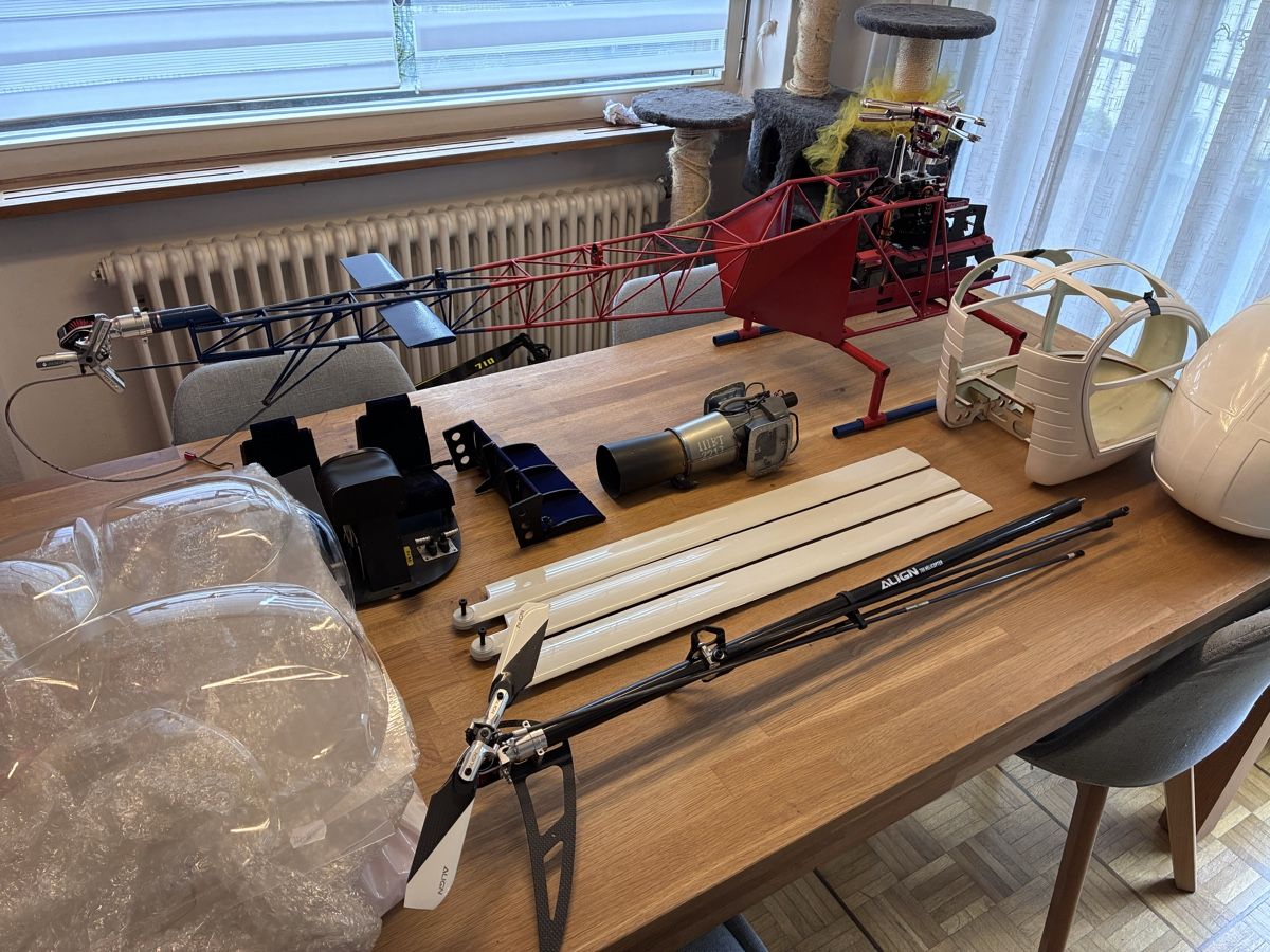 Kit di modellismo & Modellini statici: Elicottero Lama RC – Usato da Bodio TI venduto da FabioMacca2597 3